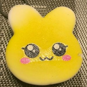 Key Charm Yellow Rabbit